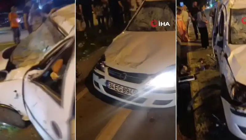 İstanbul Sahil Yolunda Faciadan Kılpayı Dönüş: Kazadan Sonrası Panik!