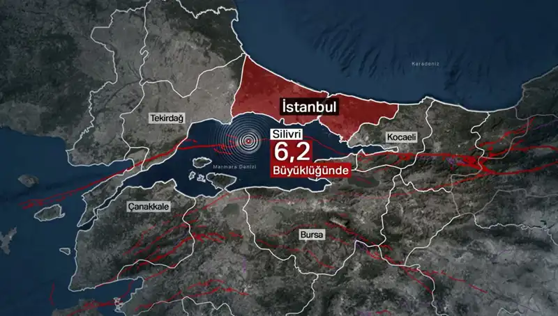 İstanbul’u Sarsan 6.2 Büyüklüğündeki Deprem: Ne Oluyor?