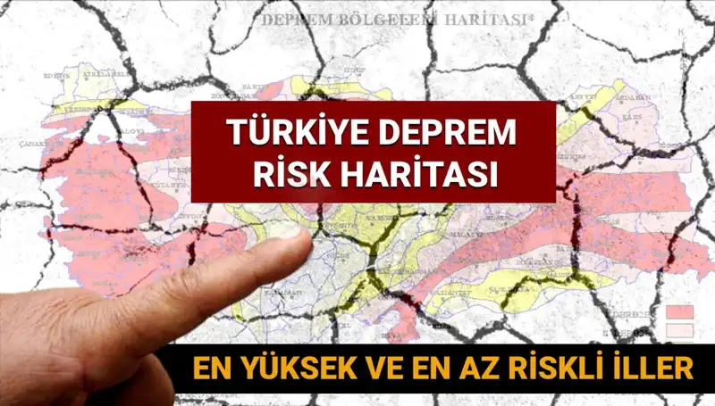 Türkiye'nin 2025 Deprem Riski Haritası: Tehlikeler ve Güvenli İller