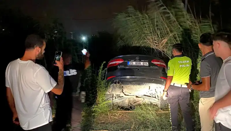 Dur İhtarına Uymayan Maganda, Dere Yatağında Bulsun Hızla İniş Yaptı