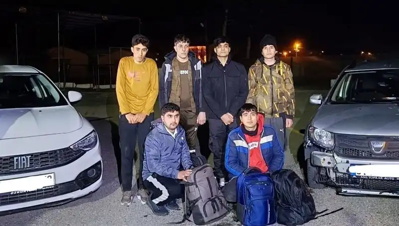 Tekirdağ'da Şok Gelişme: 6 Düzensiz Göçmen Yakalandı!