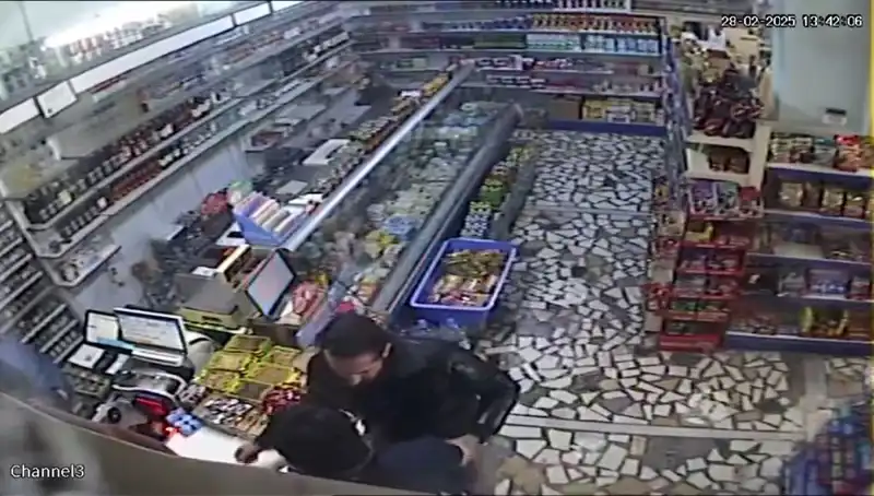 Cezaevi Firarisi Markette Korku Dolu Anlar Yaşattı