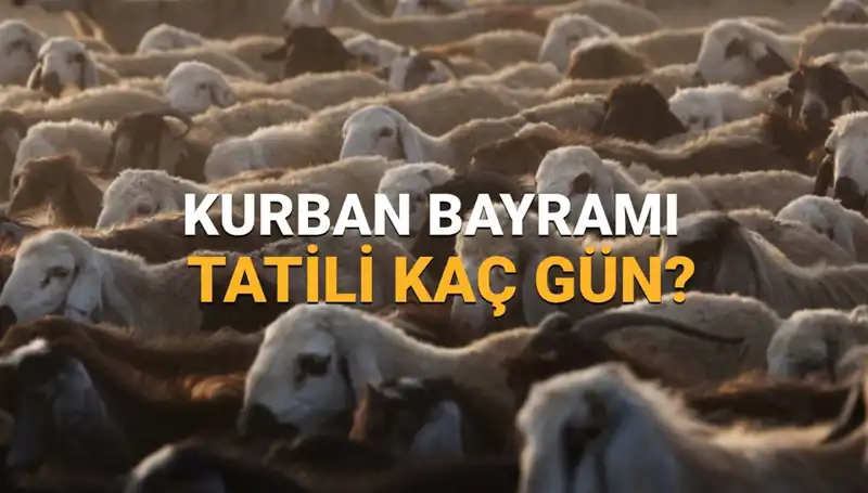 2025 Kurban Bayramı Tatili Takvimi Belli Oldu: Ne Zaman Başlıyor?