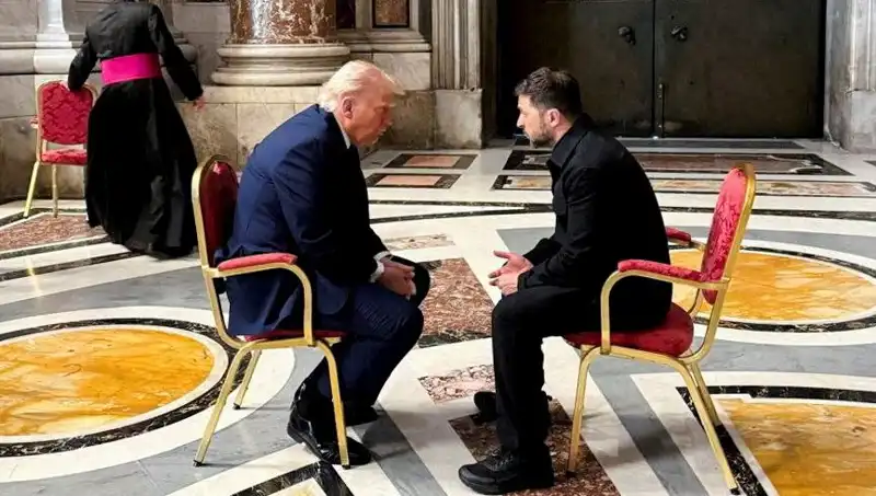 Zelenski, Trump ile Vatikan'daki Görüşmesini Anlattı: "En İyi Görüşmemiz"