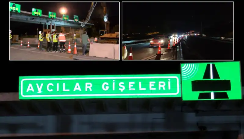 İstanbul Avcılar Gişeleri Çift Yönlü Olarak Kapatıldı: Trafikte Şok Etki