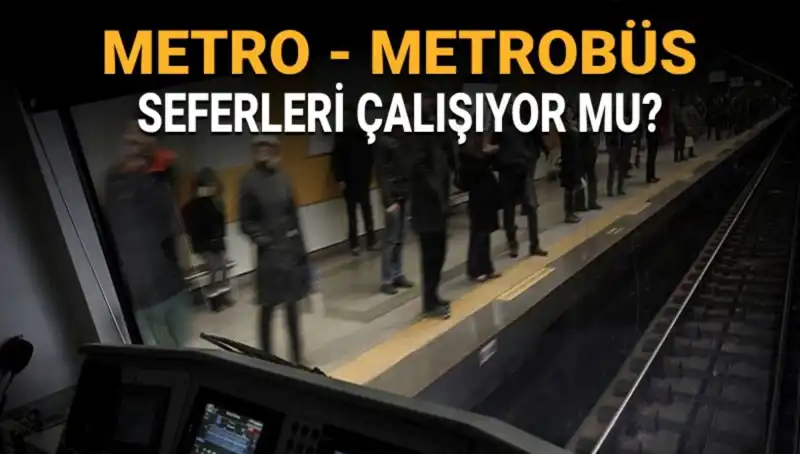 İstanbul Ulaşımında Bugün Metrobüs ve Metro Çalışıyor mu? Grevle İlgili Tüm Detaylar