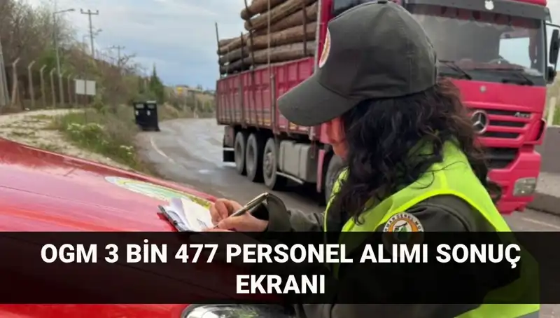 Orman Genel Müdürlüğü Personel Alımı Sonuçları Açıklandı! 2025 İçin İpuçları