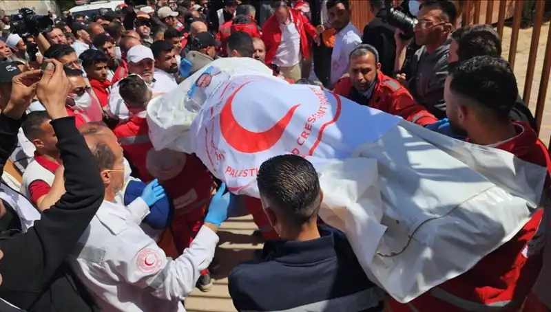 Gazze'deki Katliamın Otopsi Raporu: Sağlıkçılar Başlarından Vurulmuş