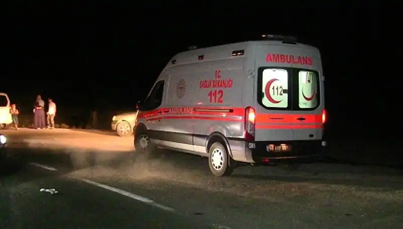 Motosiklet Kazasında Hayatını Kaybeden Sürücü, Yolcusu Ağır Yaralı