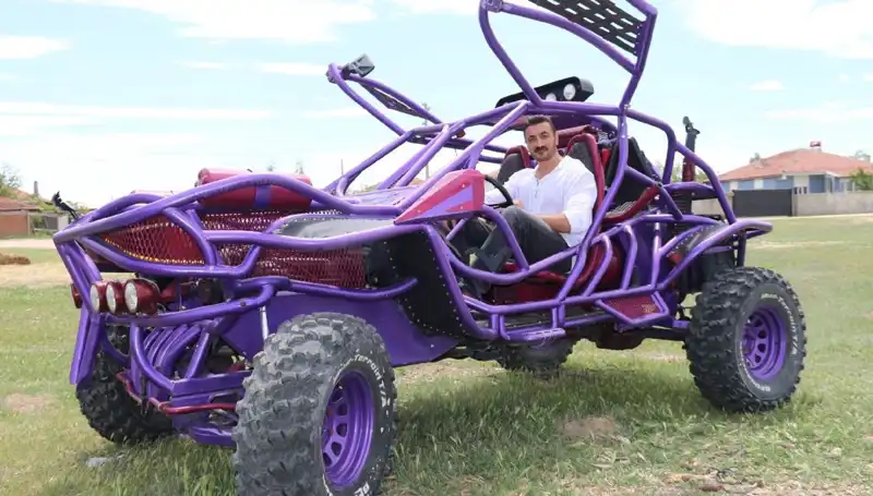 Kendi Arazi Aracını Tasarlayan Mühendis: Mad Max’ten İlham Aldı!