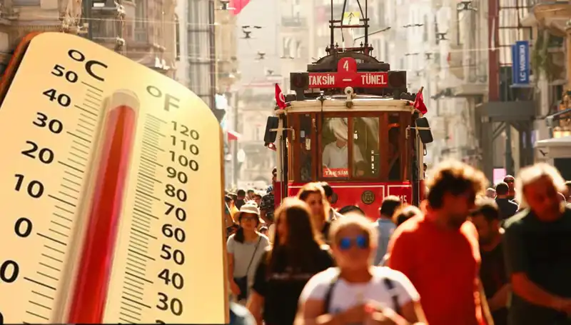 İstanbul'da Hava Sıcaklıkları Yükselirken Pazar Günü Yağmur Bekleniyor